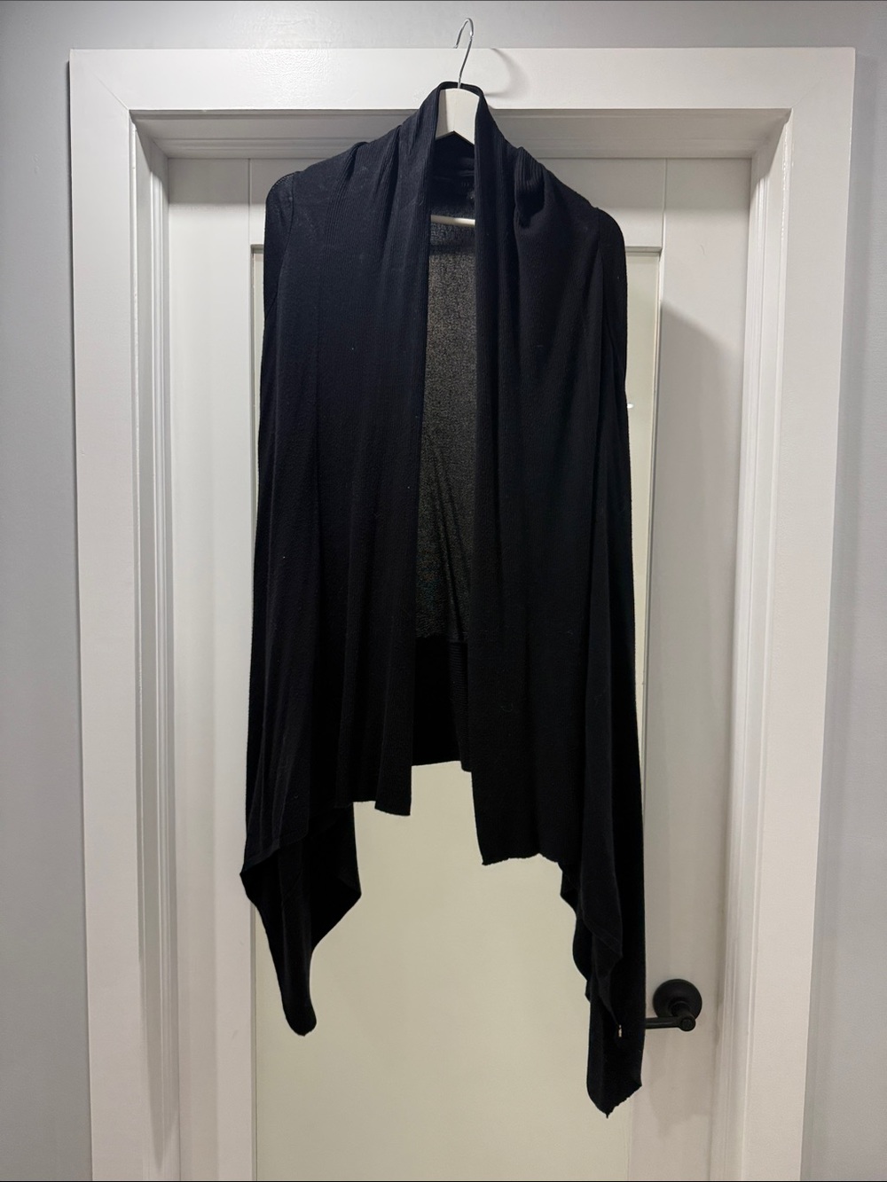 Ted Baker Black Open Front Cardigan